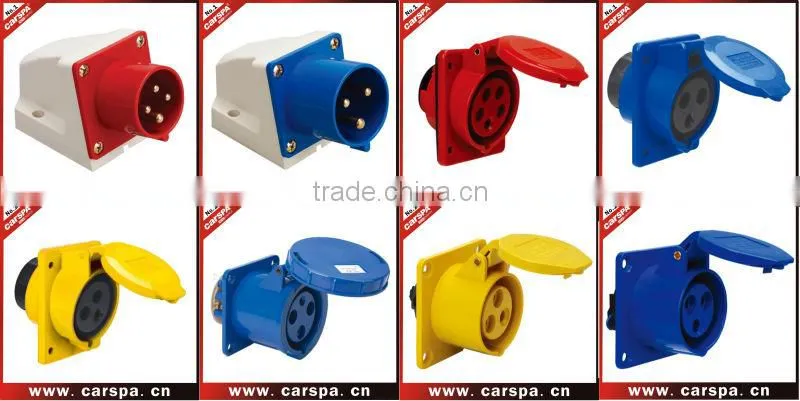 63 amp industrial plug & socket