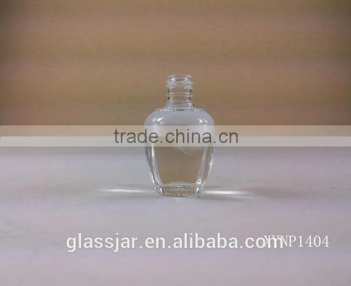17ML empty clear nail polish bottle