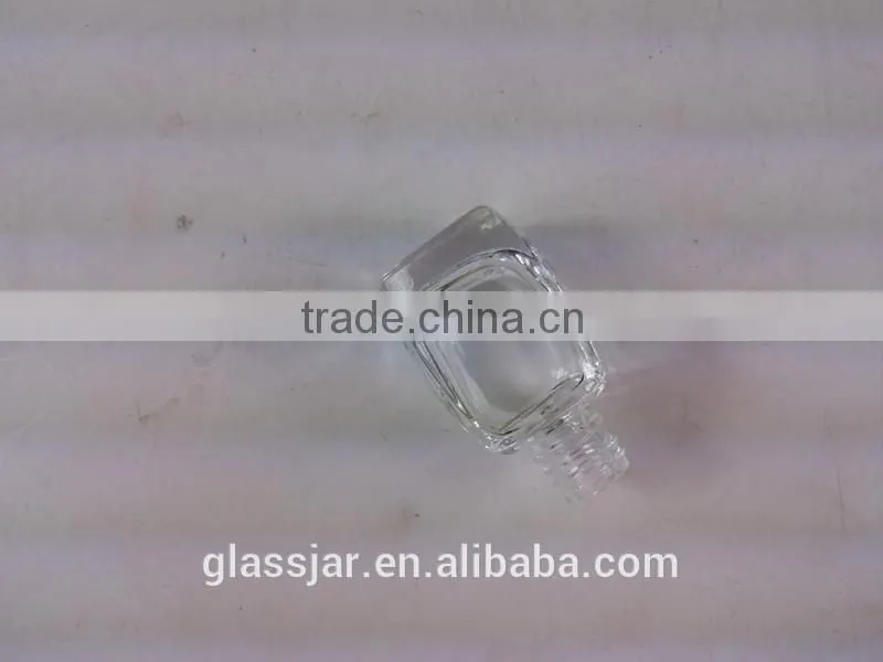 8ML empty clear nail polish bottle