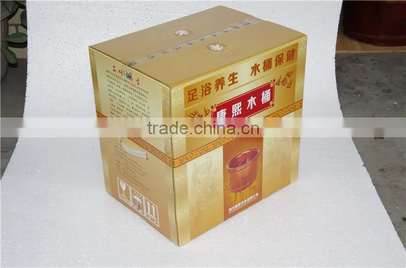 Massage function cedar material wooden foot tub