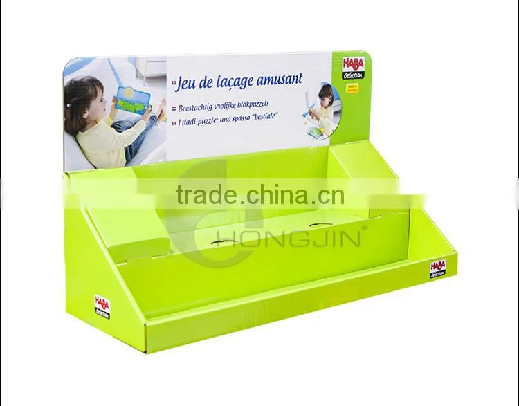 Hongjin Desktop Merchandising Display Box for Supermarket