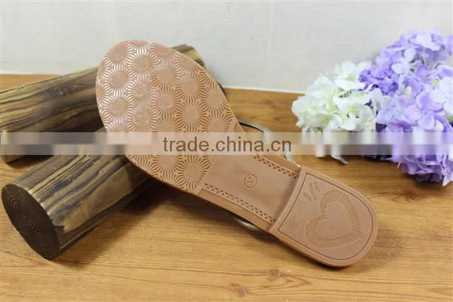 Simple design new fashion comfortable summer slipper for ladies