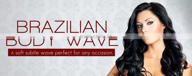 All length available virgin Brazilian hair weave bundle professional hair material product