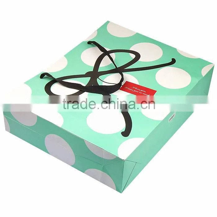 Simple Print Paper Shopping Bag