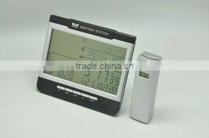 2013 NEW ARRIVAL promotional LCD REDIO CONTROLLED table clock RL142