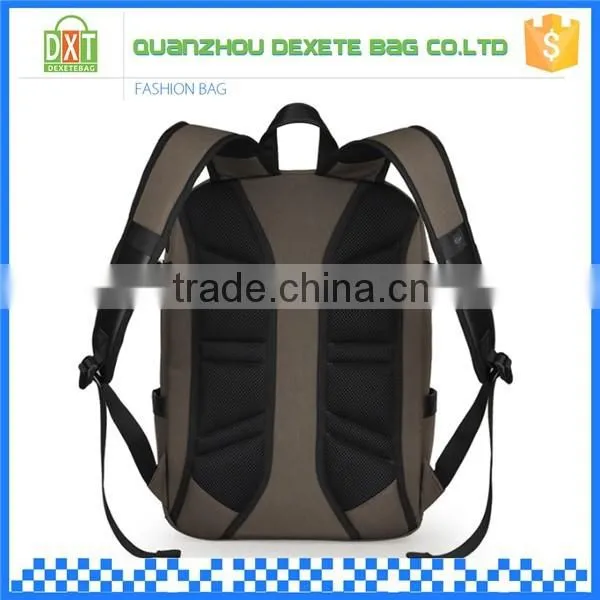High quality china waterproof polyester men travelling vintage bag backpack