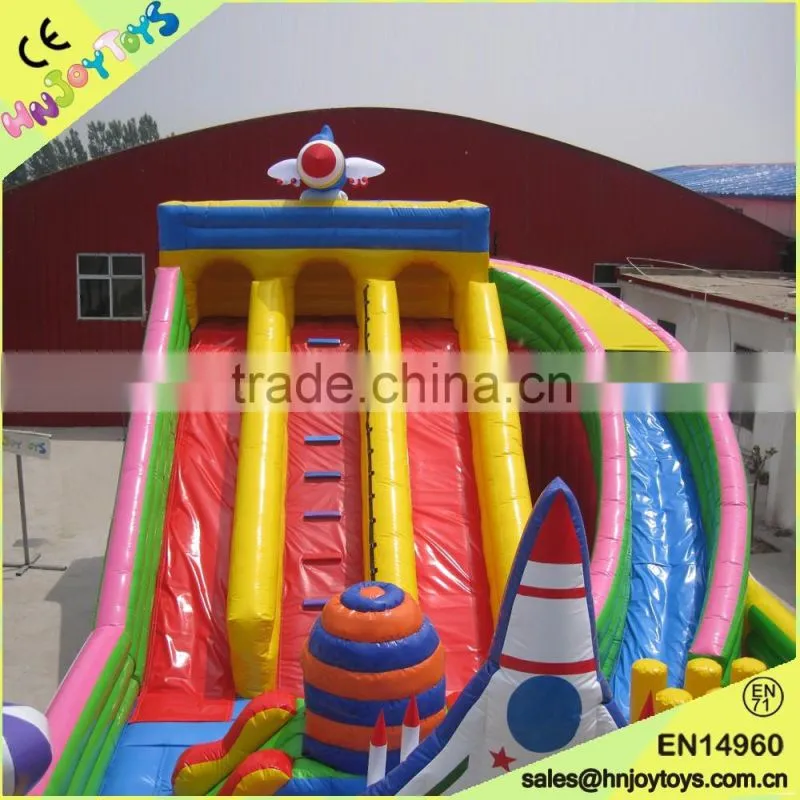 Kids inflatable stair slide toys,inflatable dry slide