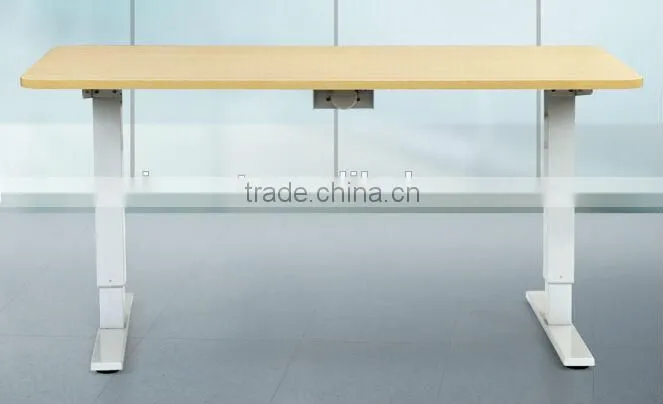 Electric Single motor Height adjustable desk, Electric double leg sit and stand desk