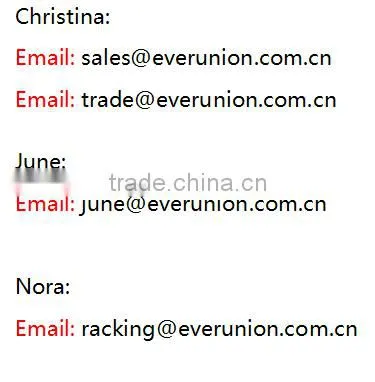 Everunion drive in pallet rackings