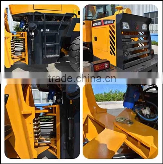 china 1 ton new mini shovel 4DW mini wheel loader for farm