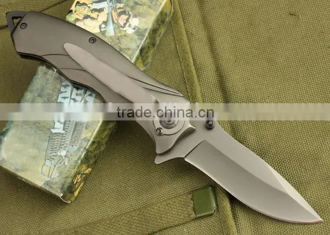 OEM wholesale colorated titanium dioxide Pocket Knife