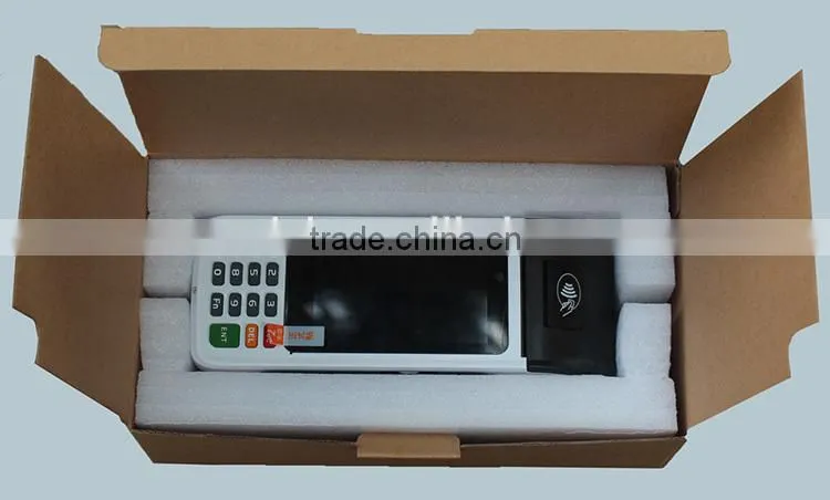 Intelligent Financial Handheld POS Terminal With Payment and Printer