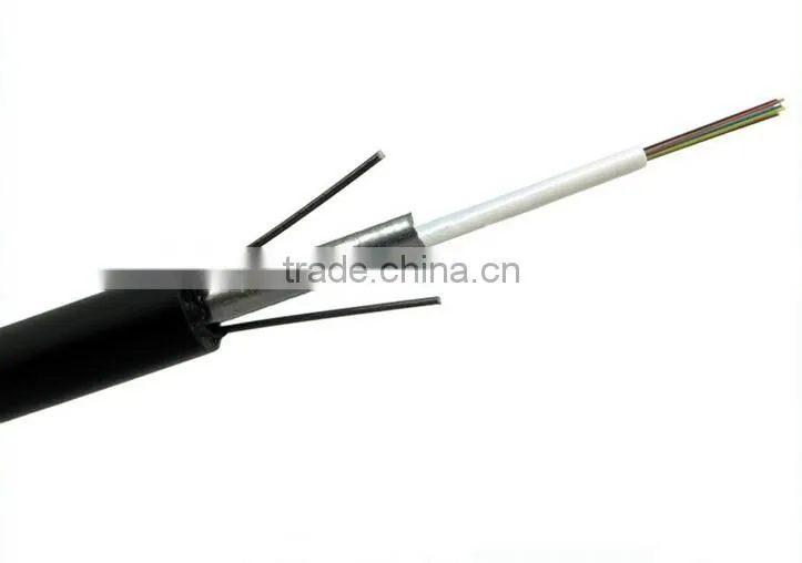 GYXTW outdoor Unitube Light-armored 4/6/12 core multimode fiber optic cable/telecom communication cables