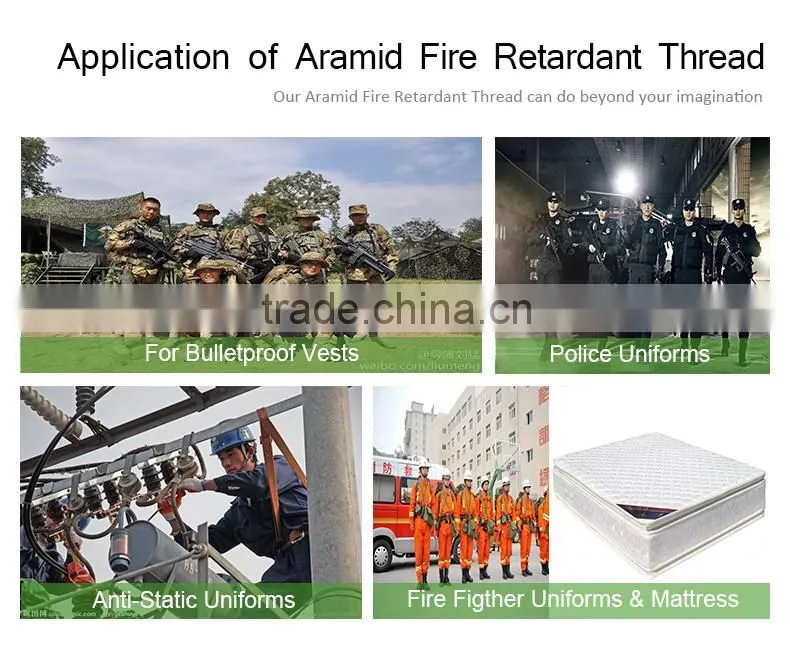 Aramid fabric 300D sewing thread