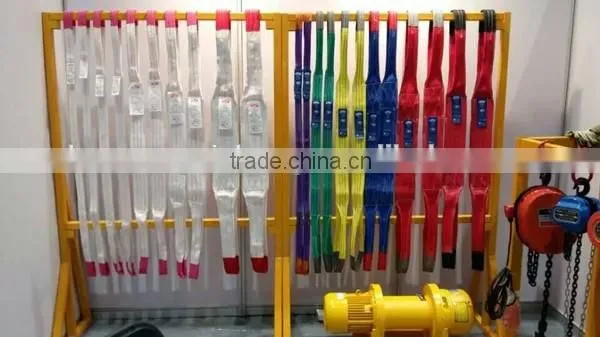 10 ton web sling/polyester sling/flat webbing sling
