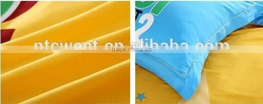 100%cotton bedding set,car duvet cover, cartoon bedroom set