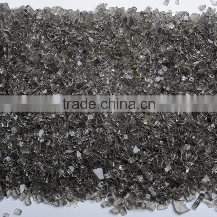 Decorative crushed glass