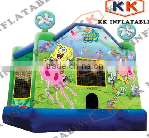 used commercial cartoon inflatable bouncers house for sale