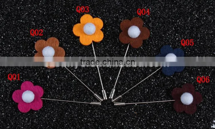 hand made lapel flower pin LAP071