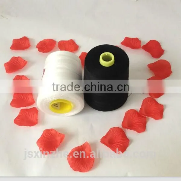 CHEAP High tenacity 40S/2 dyed spun polyester Sewing Thread 8000Y
