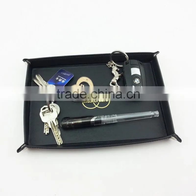 custom made leather storage boxes