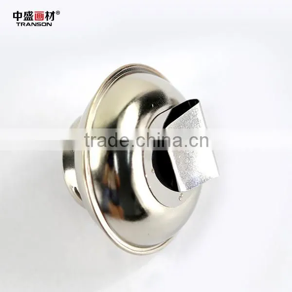 Portable stainless steel anti leaking oil painting color mixing oil pot with cap