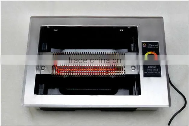 commercial electric grill with staninless steel 304, ceramic bbq grill accessories, big industrial bbq grill, with CE,UL
