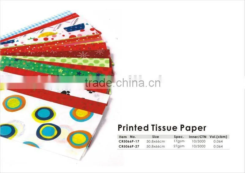 Gift/Promotion/Decoration Fluorescent Crepe Paper/solid color wrapping paper