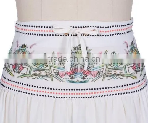 New Stylish Lady Women's Fashion Leisure Beach Sexy Irregular Length Chiffon Skirt
