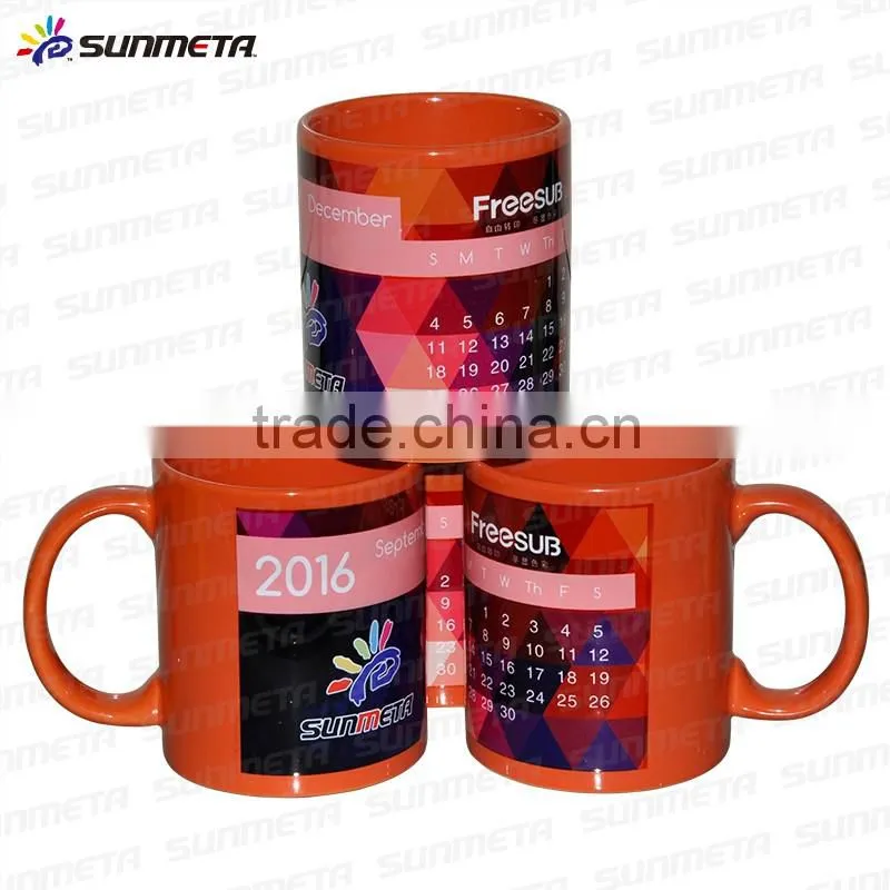 Sunmeta factory directly 11oz blank patch sublimation machine