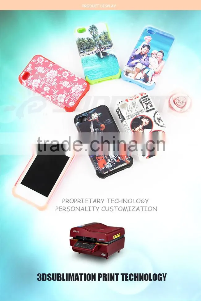 Sunmeta blank sublimation silicon phone case PIP4