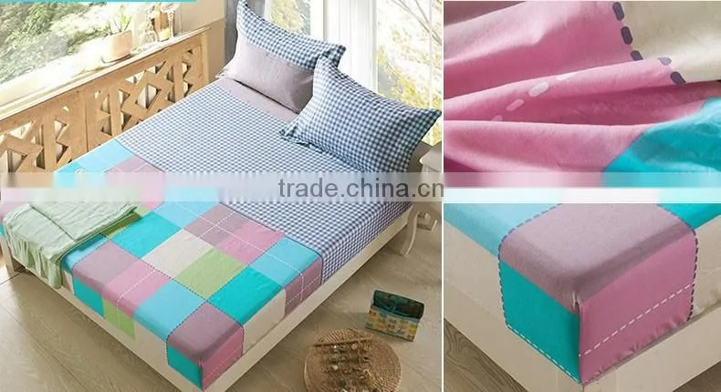 Zipped Pattrened Polyester Waterproof Mattress Protector