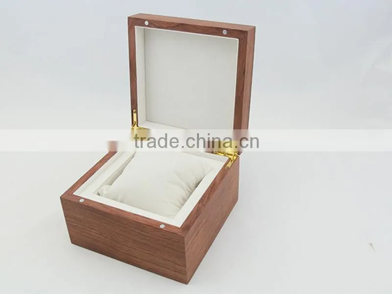 Luxury rosewood boxes for watch with pillow