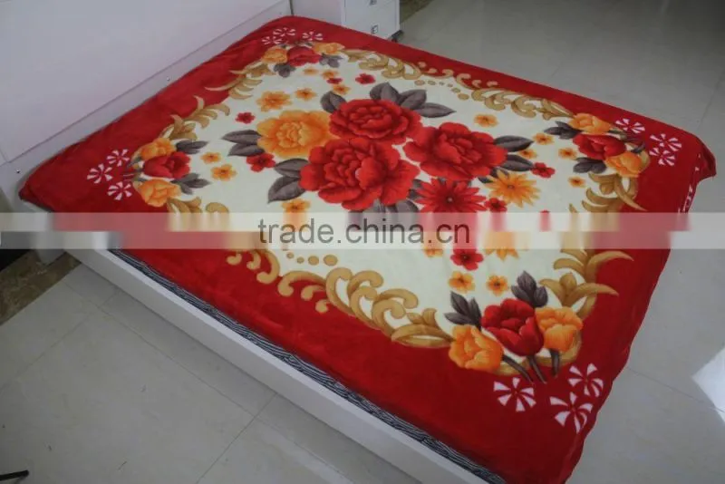 100% polyester 2-ply super soft mink baby toys promotion blanket
