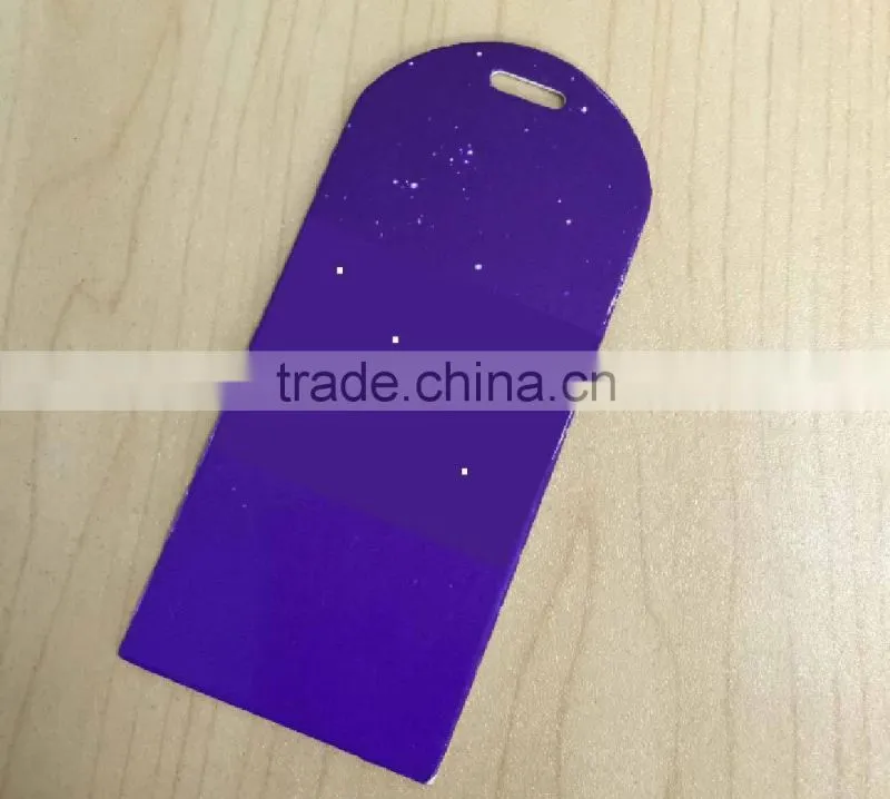 high quality coated paper folding custom header cards