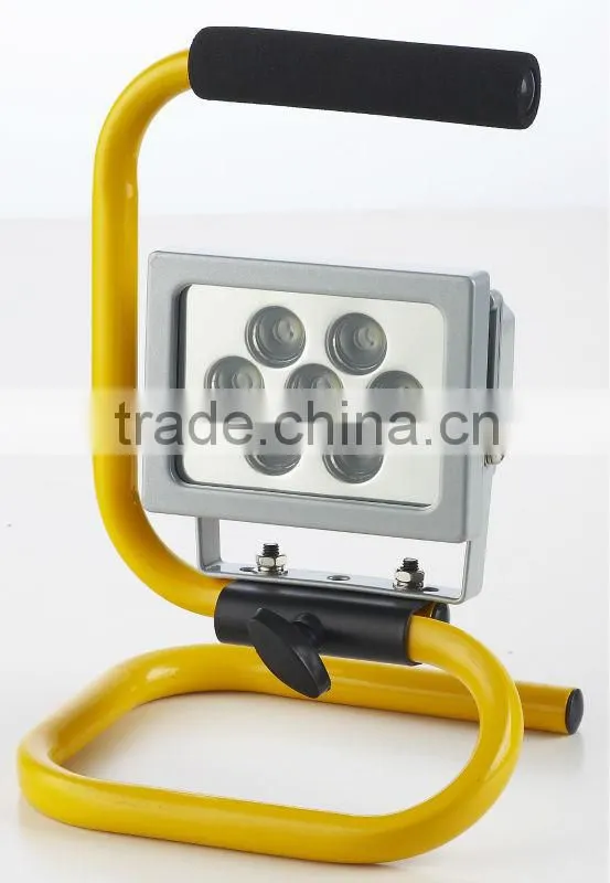 S-style stand 7W outdoor LED flood lamp with CE, ROHS