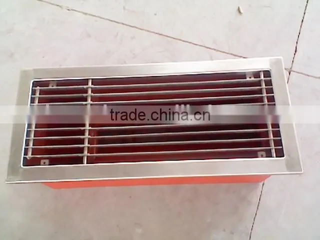 Stainless steel marine grille damper