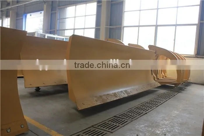 OEM Service SDLG/XCMG/SEM Wheel Loader Auxiliary Equipment , Snow plow 940*3015mm For SDLG LG918 Wheel Loader