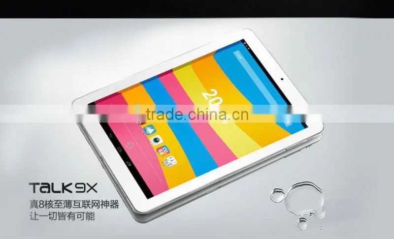 wholesale tablet pc 9.7 inch Retina Screen Cube Talk9X 3G MTK8392 Octa Core Tablet Pc U65gt Dual 8.0mp Camera