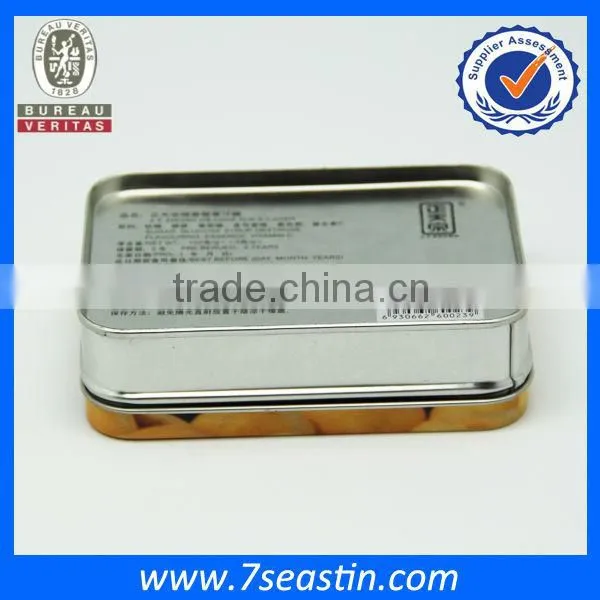 L107-30 small sweet candy food packing tin box