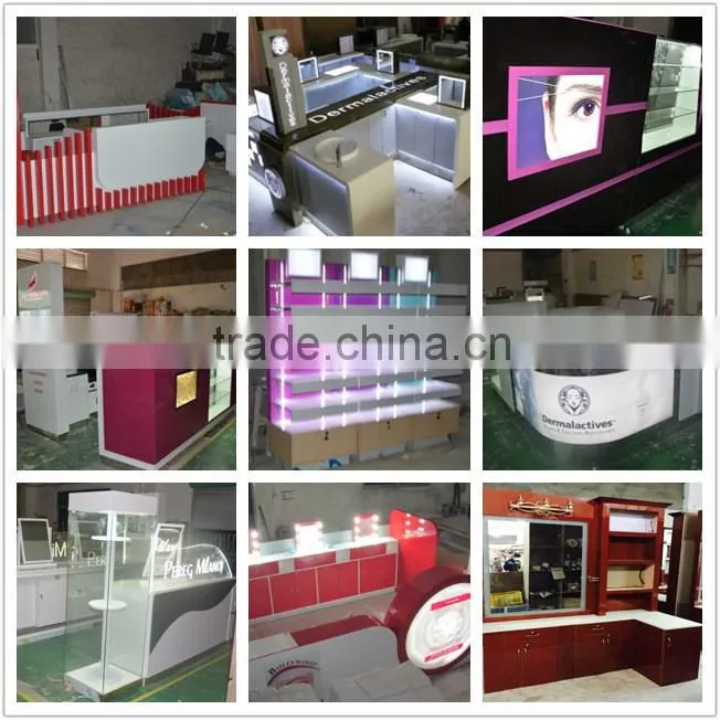 Fashional nail salon kiosk with free 3d max design
