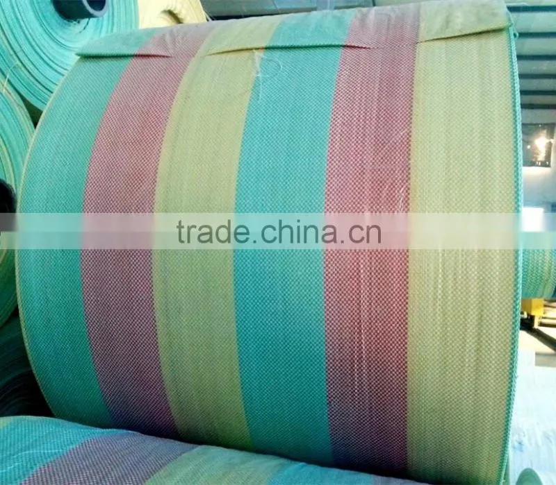 PP fabric roll hot sale in ukraine,korea pp woven roll,PP bulk bag roll pp sack