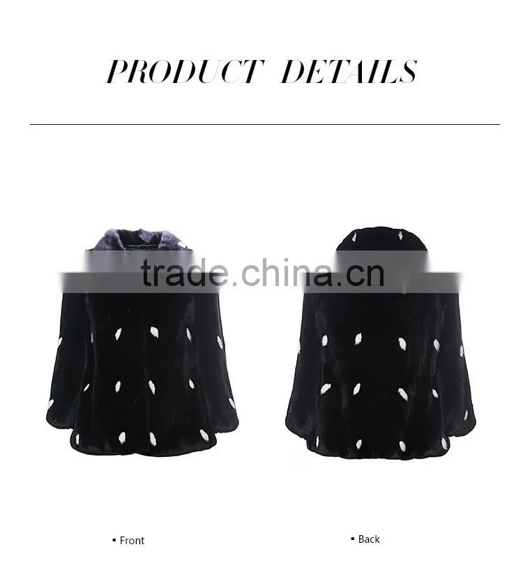 Classic short balck mink fur jacket&coat wholesale