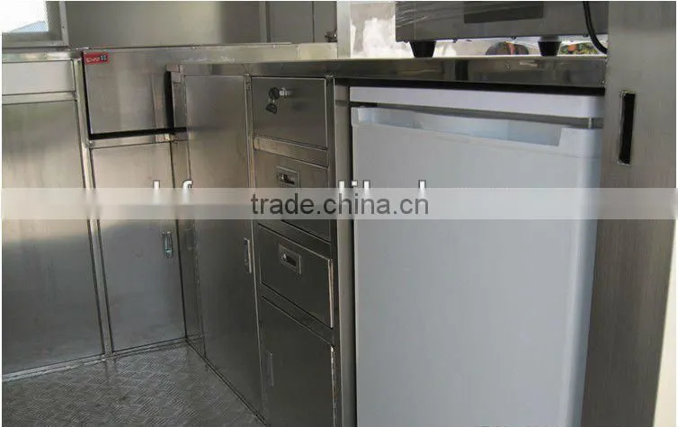 mobile fast food dining van for sale