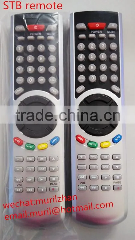 ZF Black 53 Keys set-top box Remote Contorl for Freei Petra HD Satellite Receiver