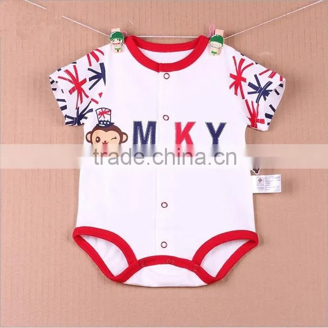 Body Romper baby clothes piece dress clothing triangular short sleeved summer romper for new born