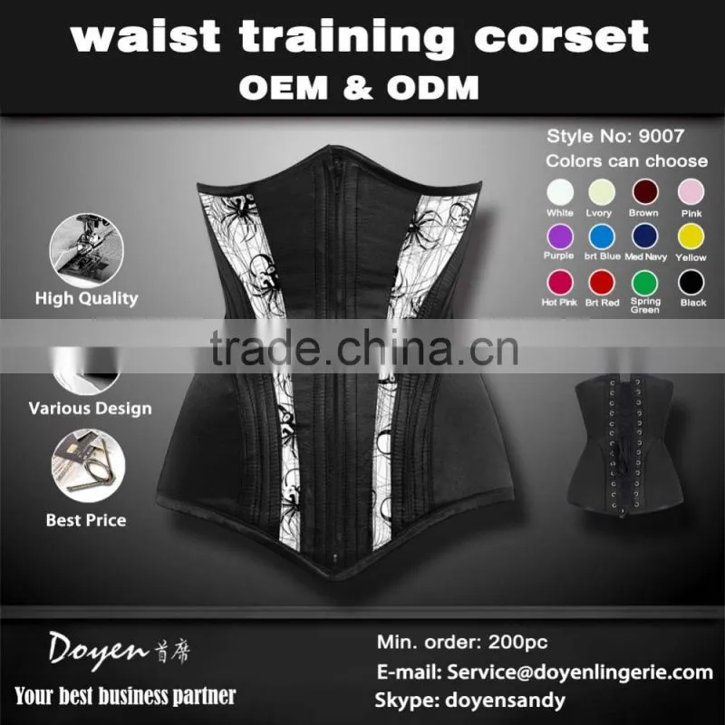 Women tight bodysuit sexy mature posturex satin corset
