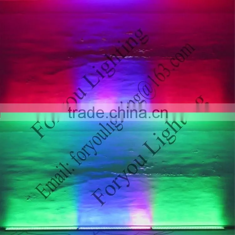 Professional Stage Disco DJ NightClub Bar 252pcs 10mm RGB LED DMX Up Wall Washer Light