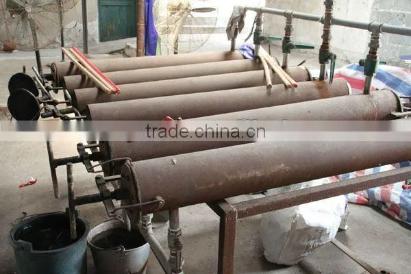 Metal wooden broom handles