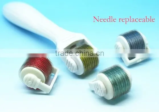 LED 540 needles derma roller for wrinkle removal